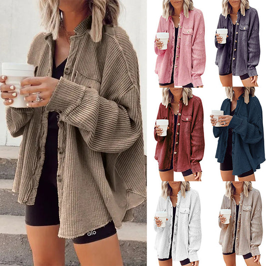 The Waffle Knit Button Down™
